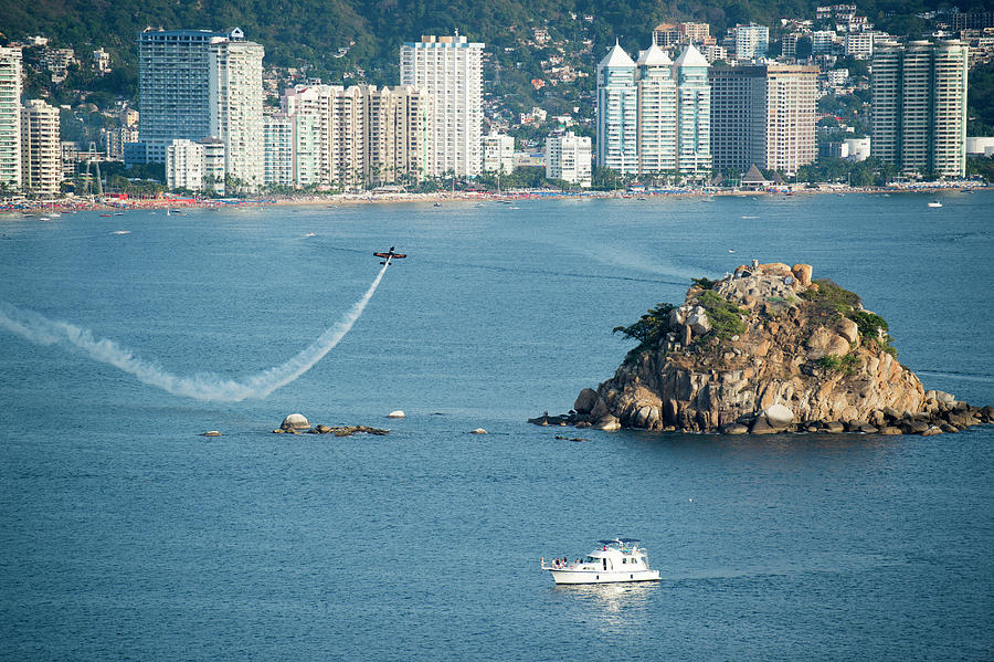 Architecture Photograph - Acapulco Air Show, 2014 #10 by Marcos Ferro