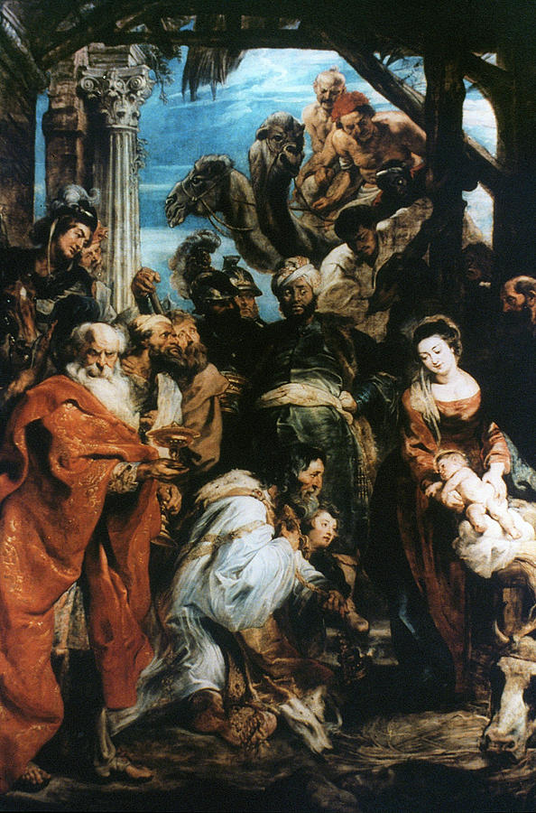 Adoration Of The Magi #10 Painting by Granger