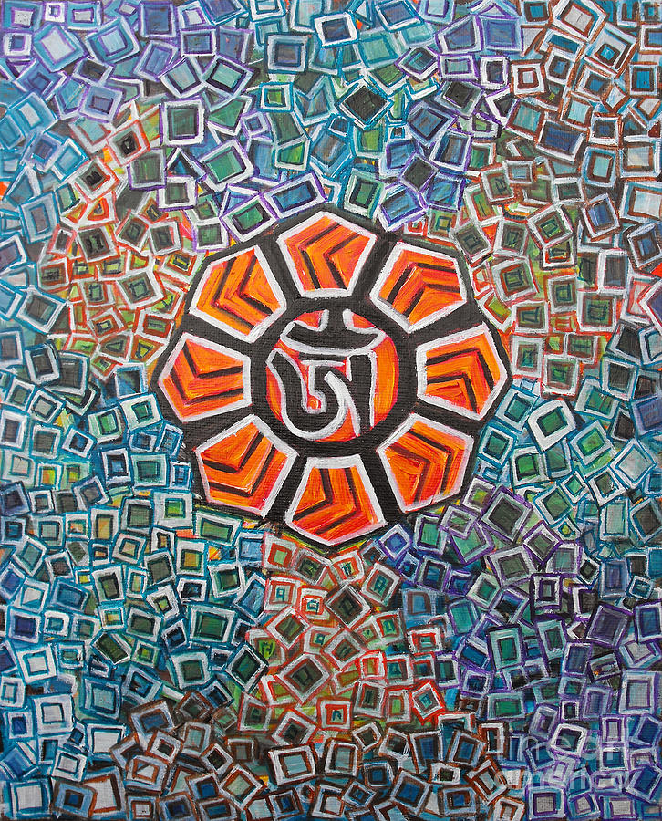 Ohm Painting by Agnes Roman