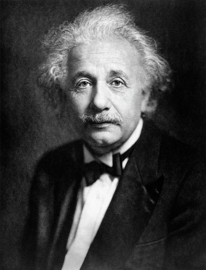 Albert Einstein Photograph by Emilio Segre Visual Archives/american ...