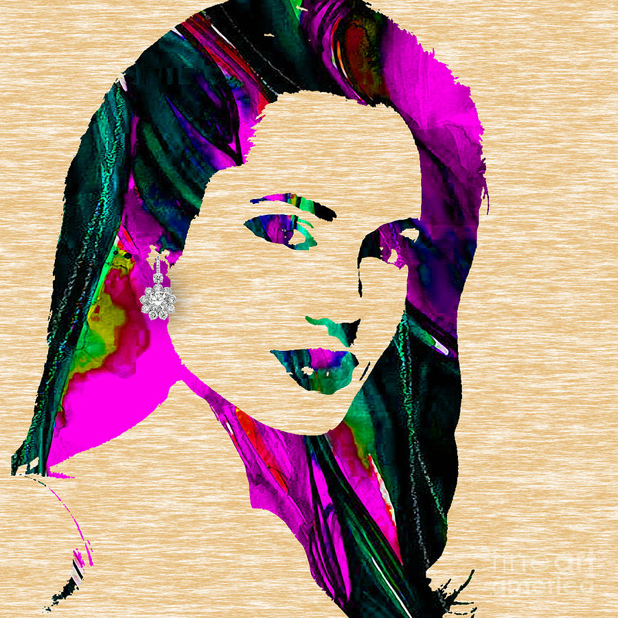Angelina Jolie Mixed Media - Angelina Jolie Collection #10 by Marvin Blaine