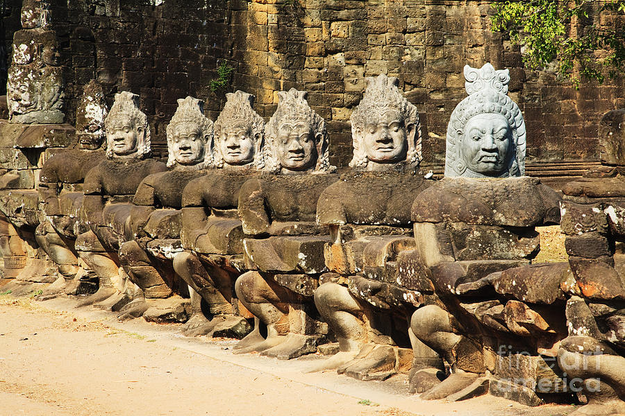 Angkor Thom #10 Photograph by David Davis