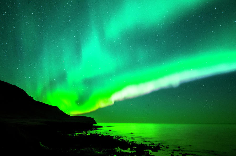 Aurora Borealis On Iceland #10 Photograph by Subtik