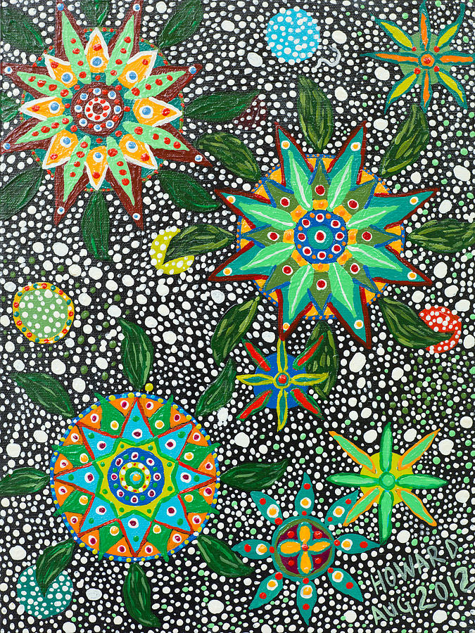 Ayahuasca Visions Painting - Ayahuasca Vision #5 by Howard Charing
