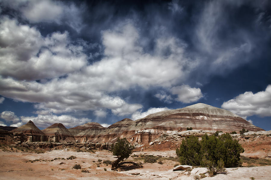 Capitol Reef National Park Catherdal Valley #10 Photograph by Mark Smith