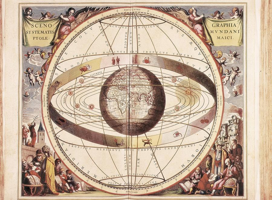 Cellarius, Andreas 1596-1665. Atlas Photograph by Everett - Fine Art ...