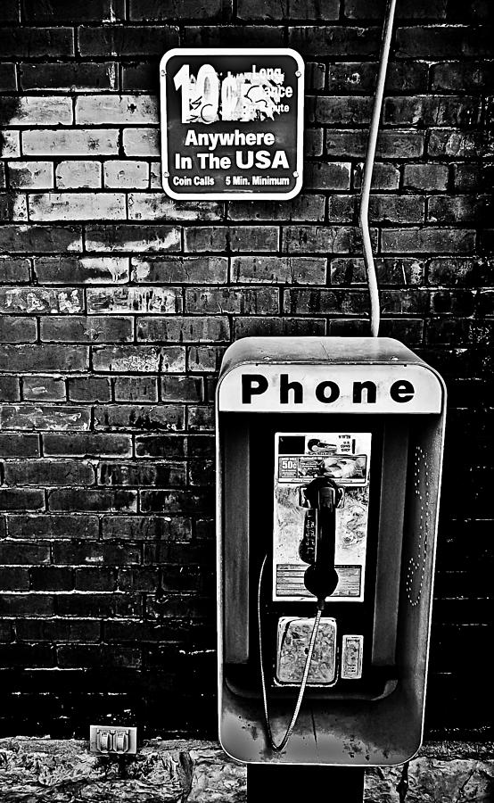 10 cent Phone Call Photograph by Greg Jackson