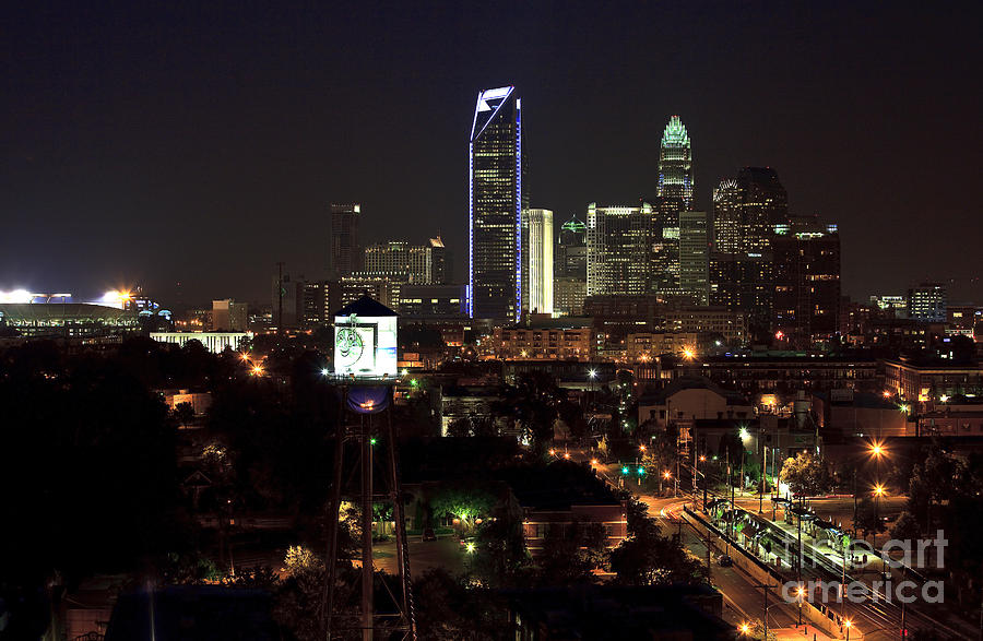 Charlotte Skyline Photograph by Jill Lang - Fine Art America