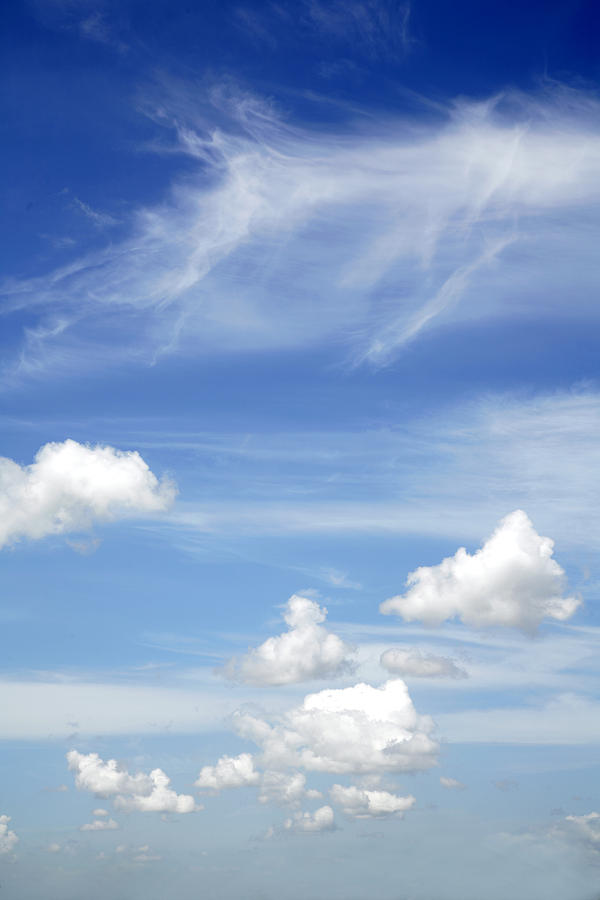 Summer Photograph - Clouds #10 by Les Cunliffe