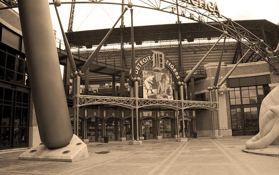 Baseball Photograph - Comerica Park - Detroit Tigers #10 by Frank Romeo