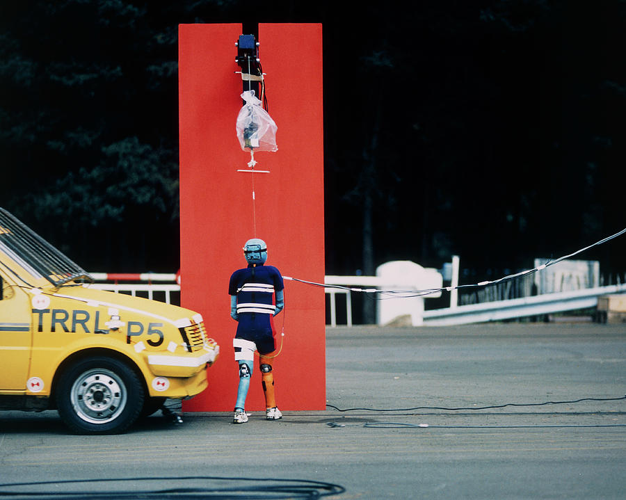 Crash Testing #10 Photograph by Trl Ltd./science Photo Library