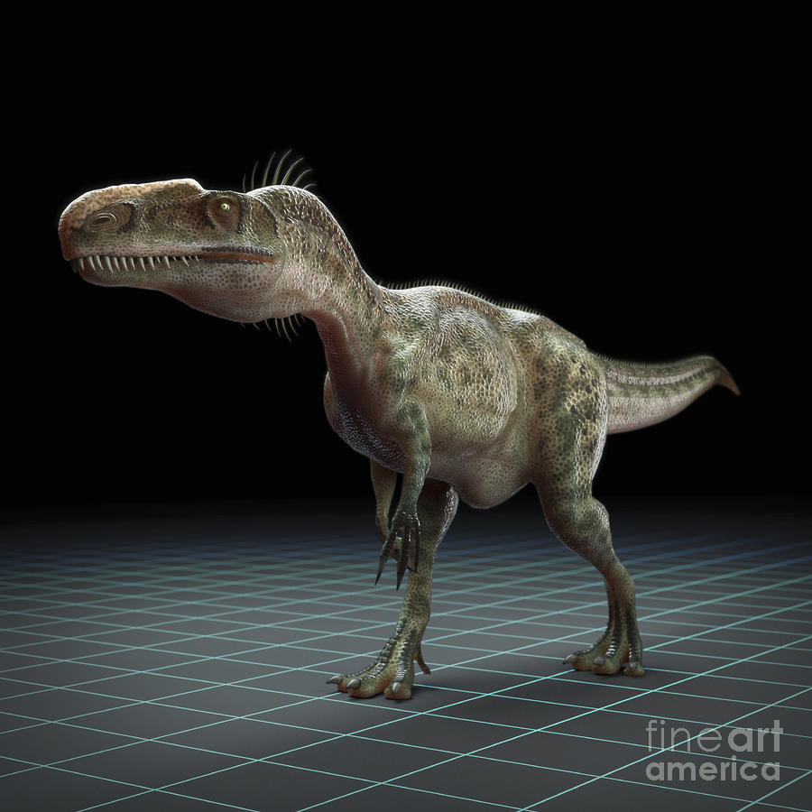 Dinosaur Monolophosaurus #10 Photograph by Science Picture Co