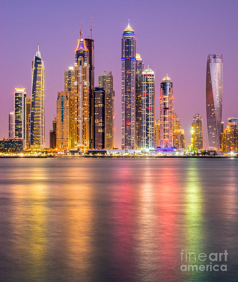 Dubai Marina - UAE #10 Photograph by Luciano Mortula