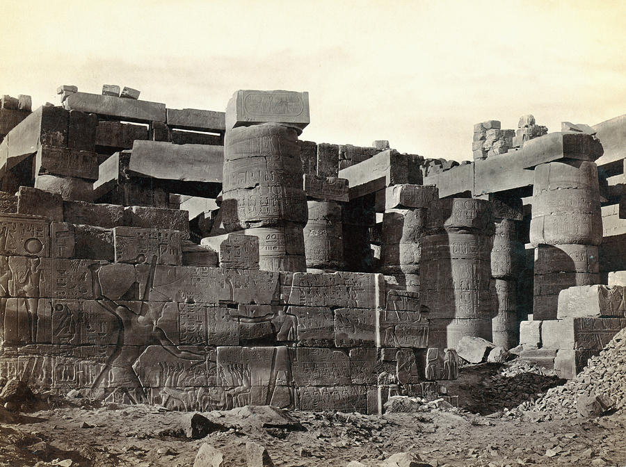 Egypt Karnak Ruins #10 by Granger