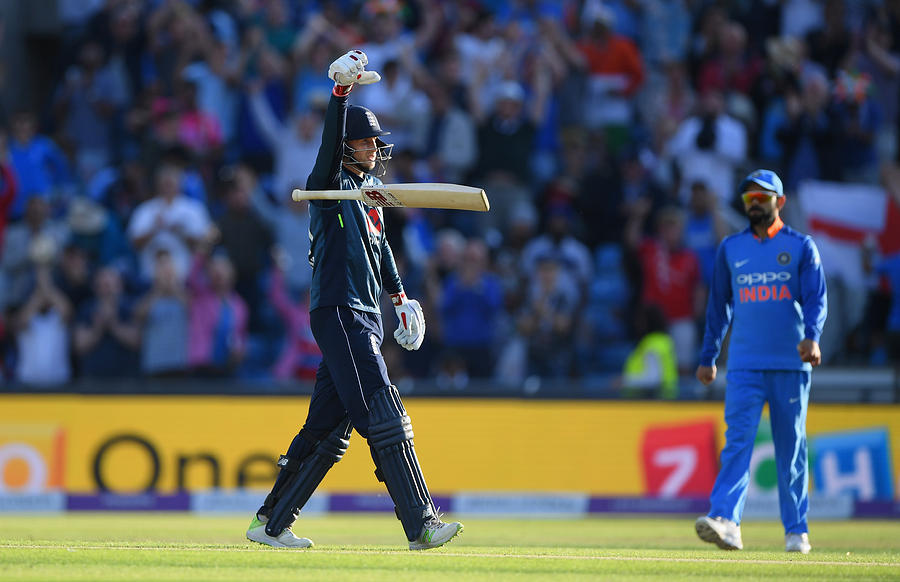 England v India - 3rd ODI: Royal London One-Day Series #10 Photograph by Stu Forster