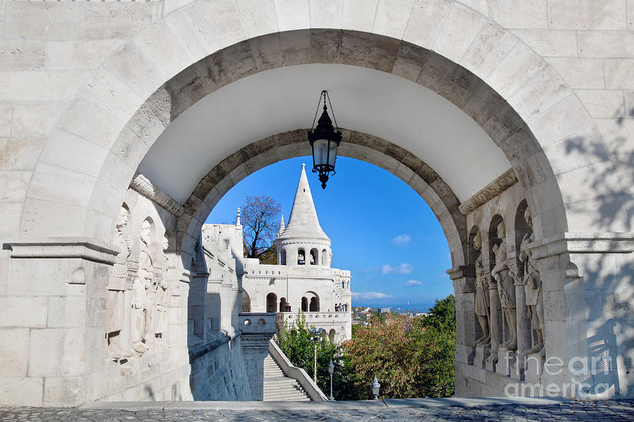 Fishermans Bastion in Budapest #10 Photograph by Michal Bednarek