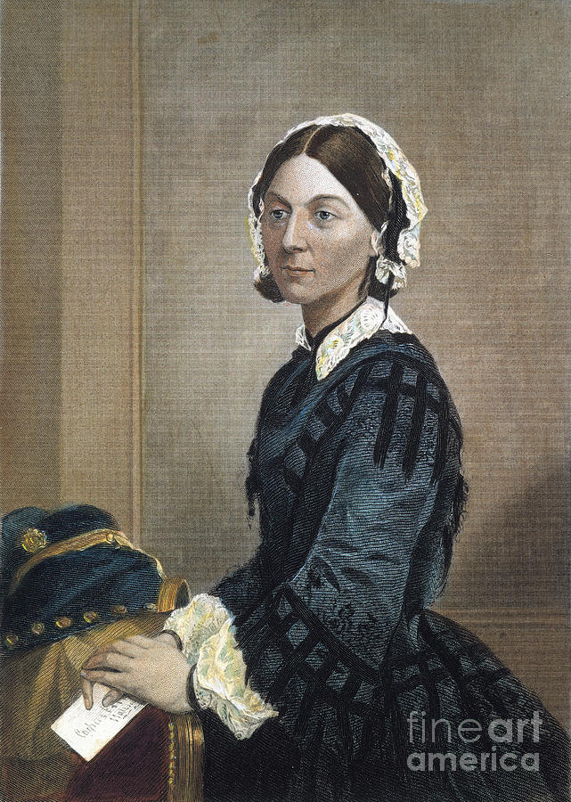 Florence Nightingale #20 Drawing by Granger