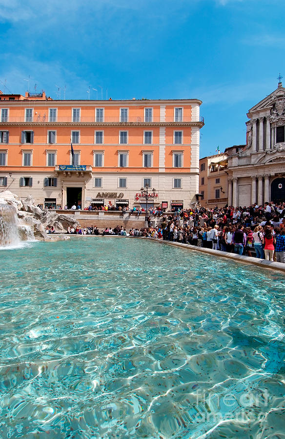 Fontana di Trevi in Rome #10 Photograph by George Atsametakis