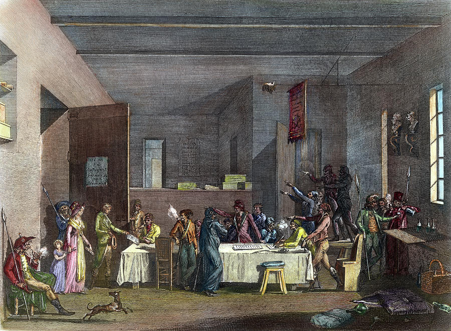 French Revolution, 1793 #10 Painting by Granger