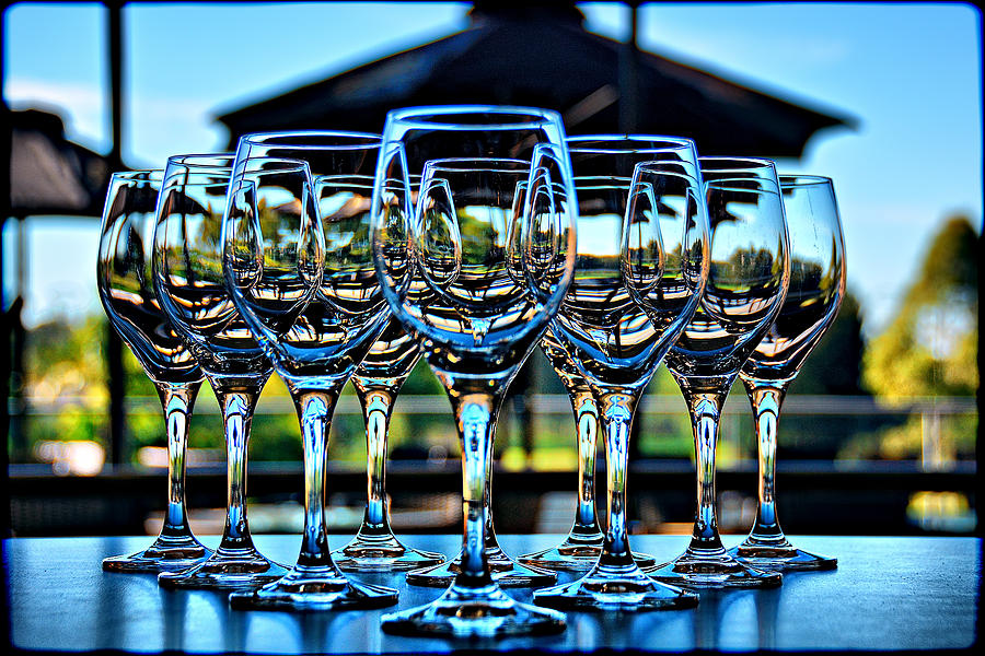 10 Glasses Photograph by Andrei SKY