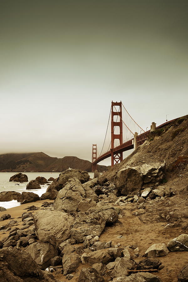 Golden Gate Bridge #10 Photograph by Songquan Deng