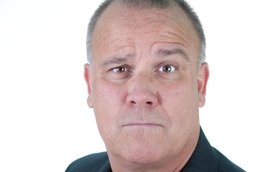 Headshot Emotional Male Man Senior Photograph