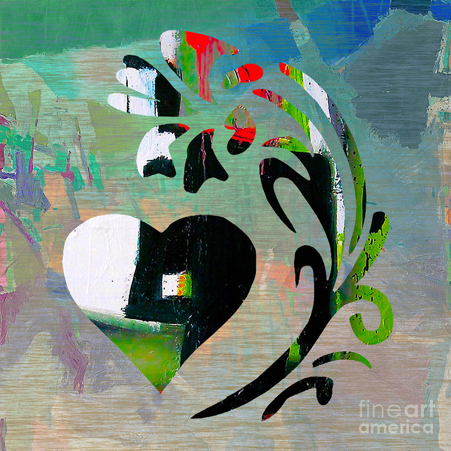 Heart and Flowers #10 Mixed Media by Marvin Blaine