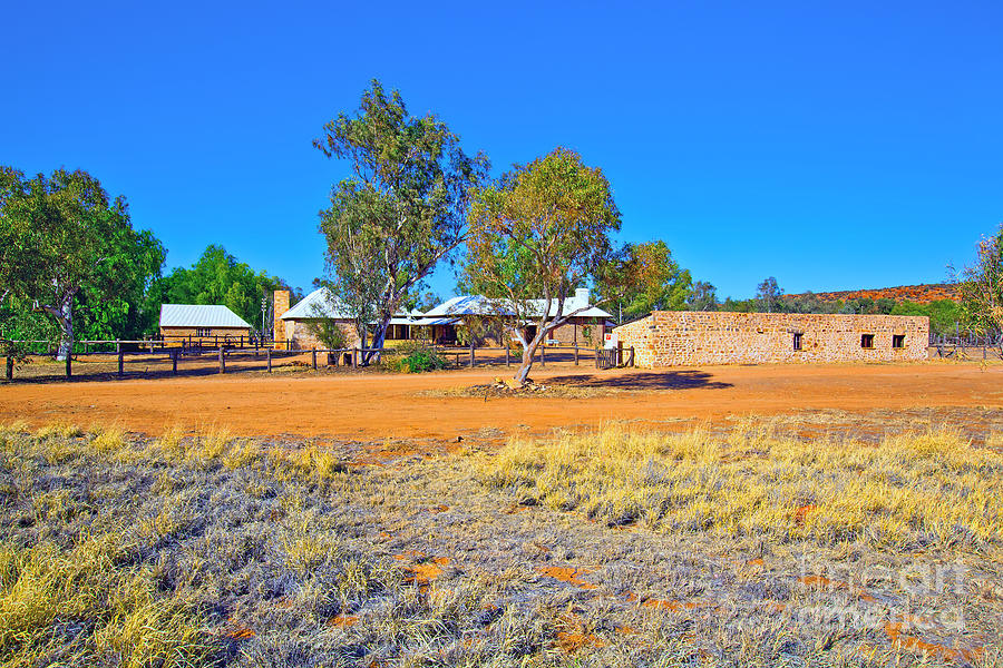 Historical Telegraph Station Alice Springs #11 Photograph by Bill  Robinson