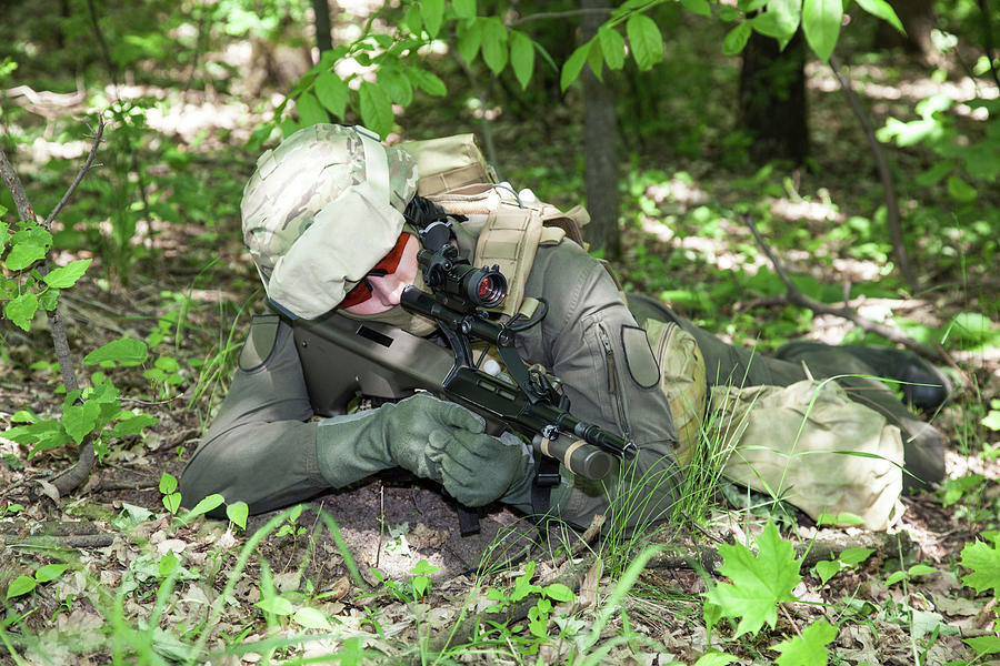 Jagdkommando Soldier Of The Austrian Photograph by Oleg Zabielin - Fine ...