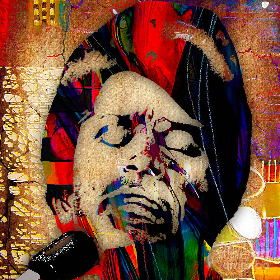 James Brown Mixed Media - James Brown Collection #18 by Marvin Blaine