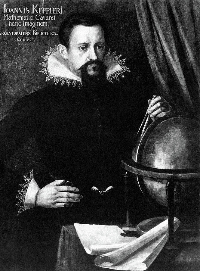 Johannes Kepler (1571-1630) Painting by Granger - Fine Art America