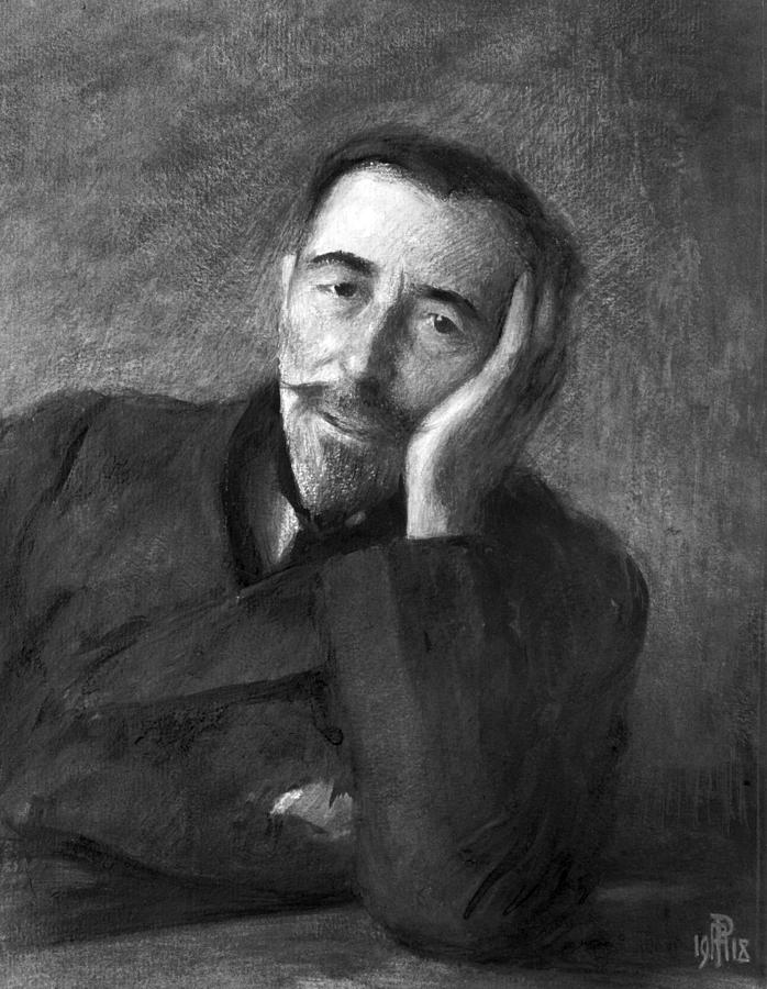 Joseph Conrad (1857-1924) #10 Drawing by Granger