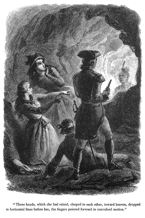 1757 Drawing - Last Of The Mohicans, 1872 #10 by Granger