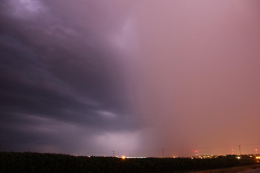 Late Night Early July Thunderstorm #9 Photograph by NebraskaSC