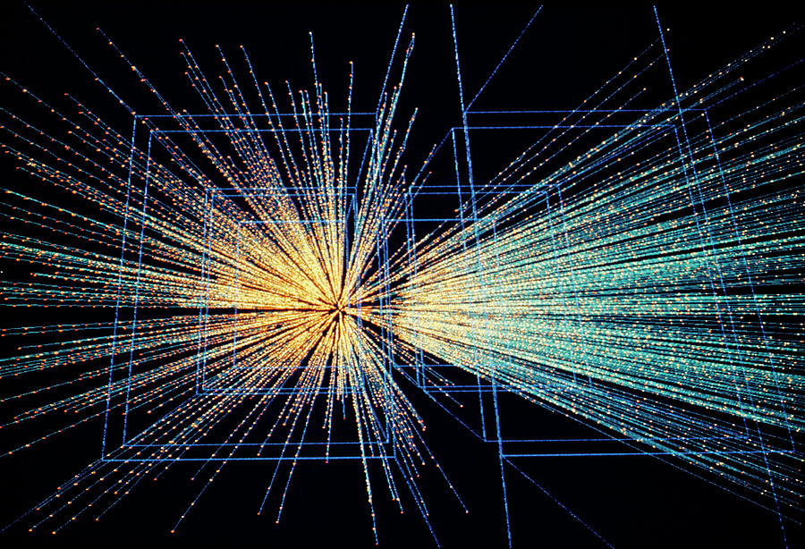 Lead Ion Collisions #10 Photograph by Cern/science Photo Library