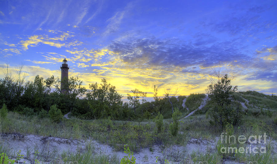 Lake Michigan Photograph - Little Sable Lighthouse #10 by Twenty Two North Photography