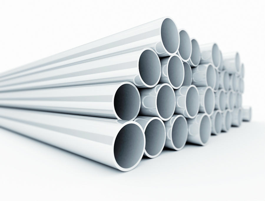 Pipe Photograph - Metal Tubes #10 by Jesper Klausen / Science Photo Library