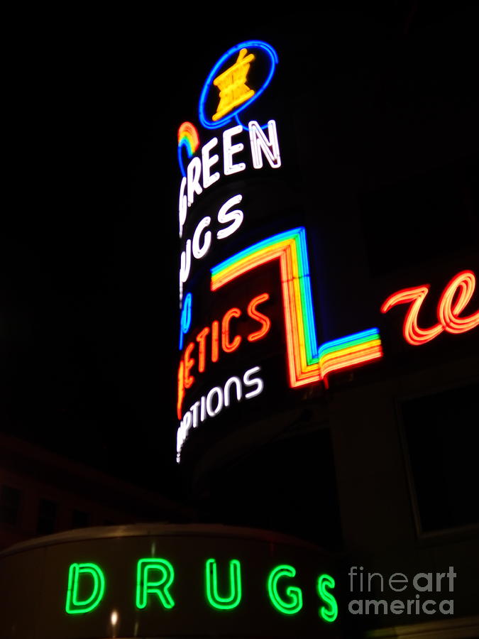 Neon New Orleans #10 Photograph by Michael Hoard