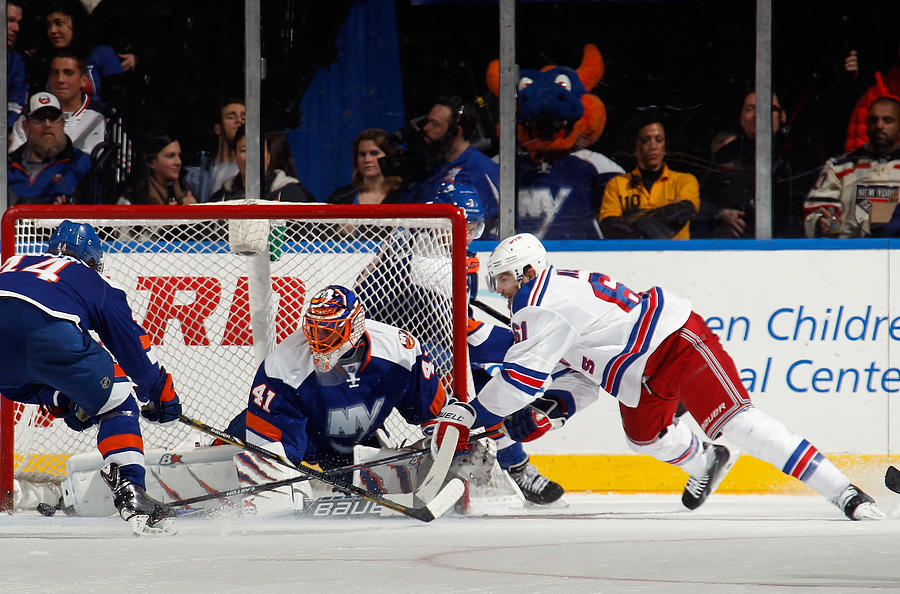 New York Rangers v New York Islanders #10 Photograph by Bruce Bennett
