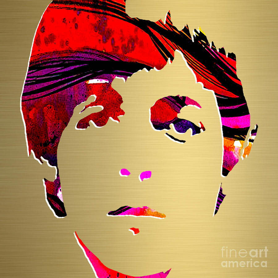 Paul McCartney Gold Series #10 Mixed Media by Marvin Blaine
