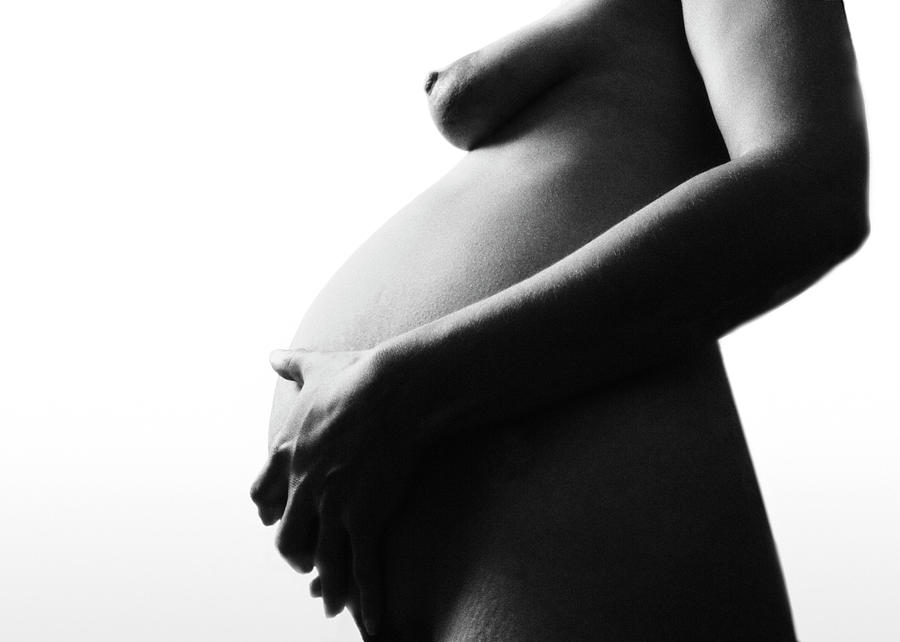 Nude Photograph - Pregnant Woman #10 by Bettina Salomon/science Photo Library