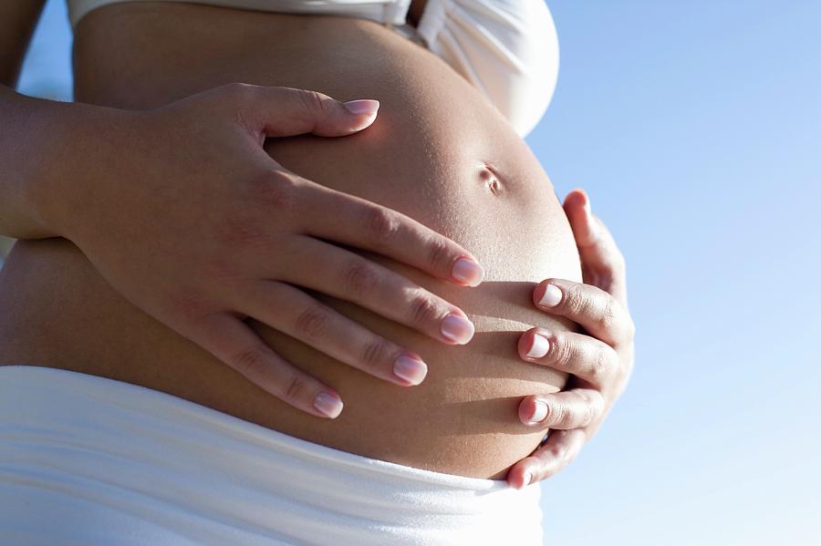 Pregnant Woman #10 Photograph by Ian Hooton/science Photo Library
