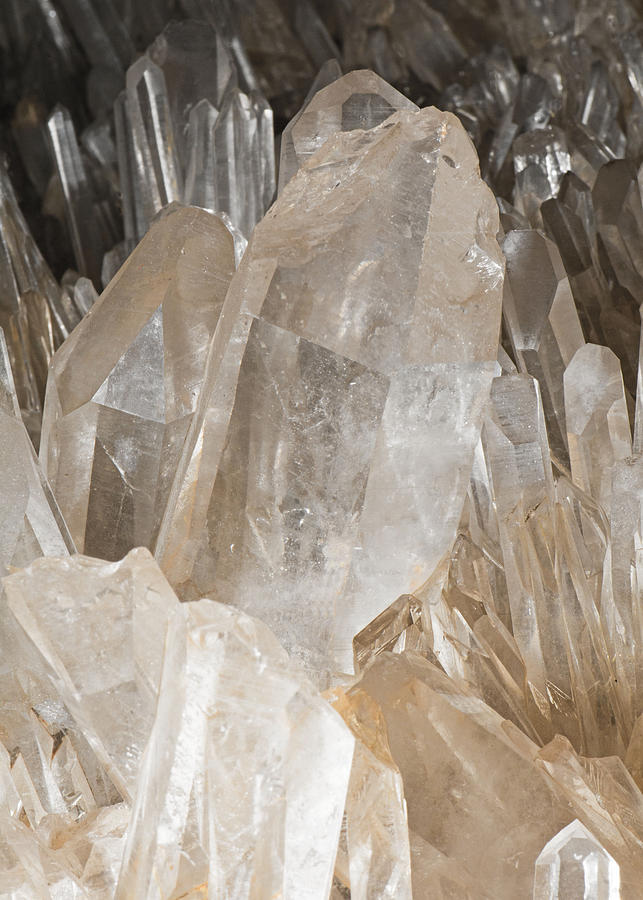 Quartz Crystals #10 Photograph by Millard H. Sharp
