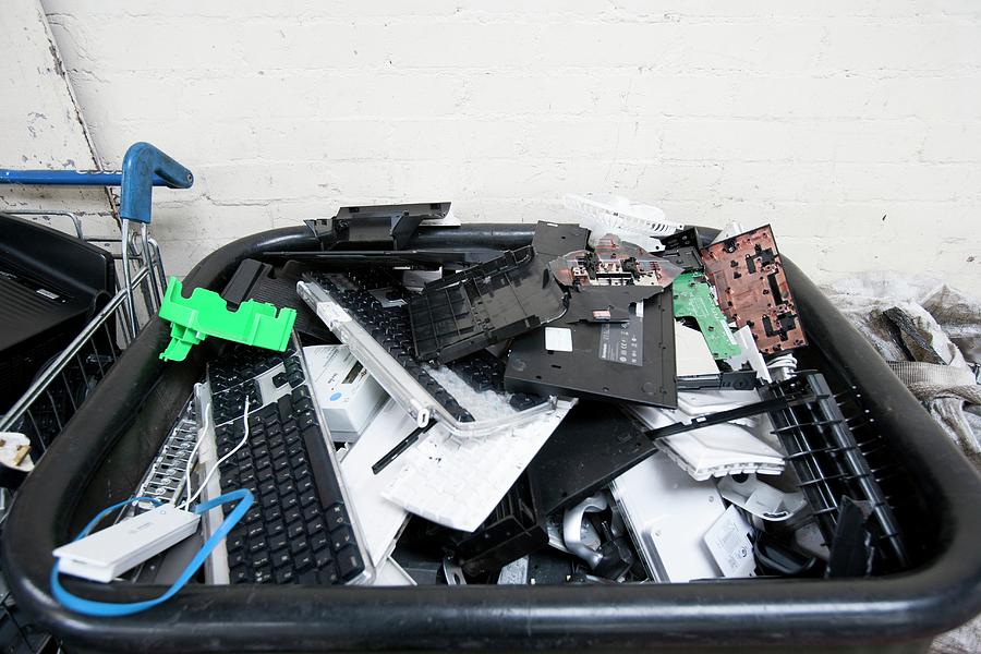 Device Photograph - Recycling Centre Workplace Charity #10 by Lewis Houghton/science Photo Library