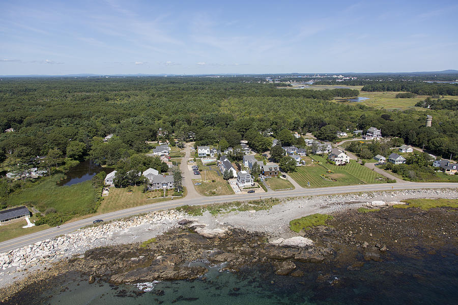 Rye Beach, New Hampshire Nh Photograph by Dave Cleaveland - Fine Art ...