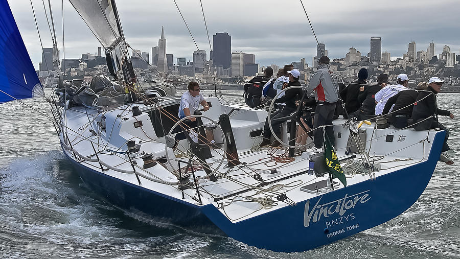 San Francisco Sailing #75 Photograph by Steven Lapkin