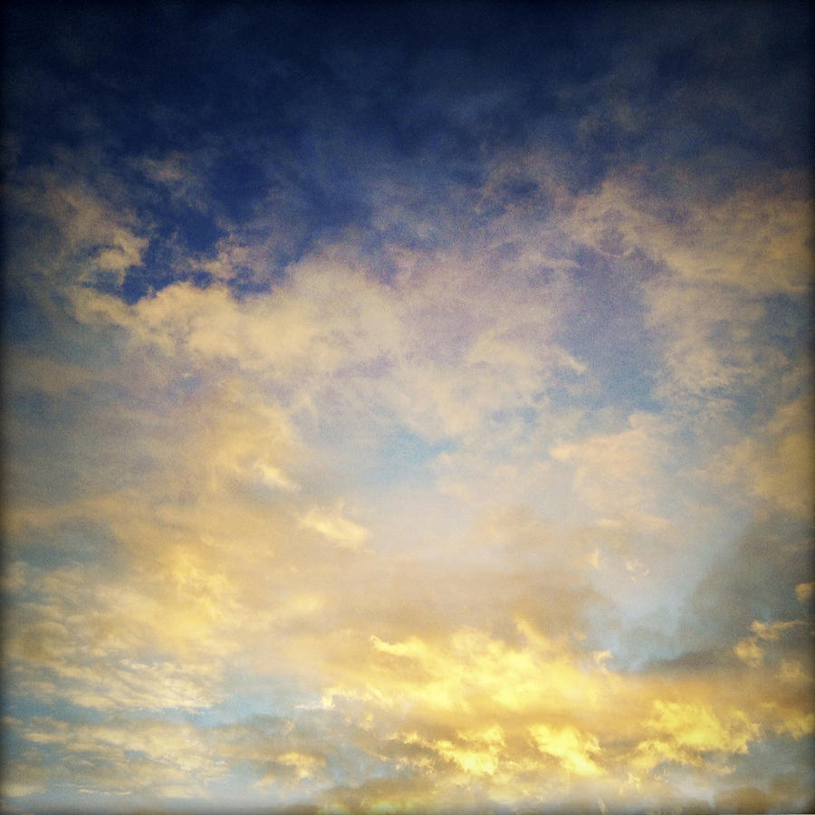 Abstract Photograph - Sunset sky #10 by Les Cunliffe