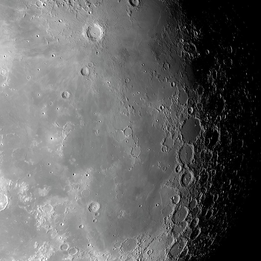 Surface Of The Moon #10 Photograph by Detlev Van Ravenswaay