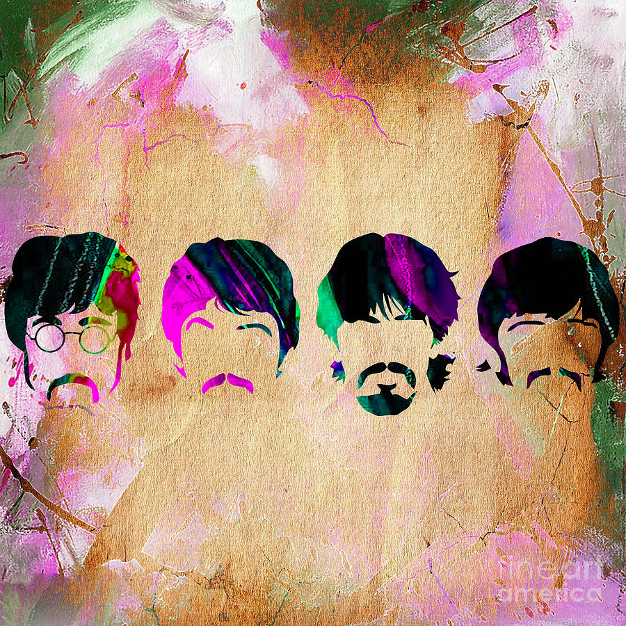 The Beatles Collection #16 Mixed Media by Marvin Blaine