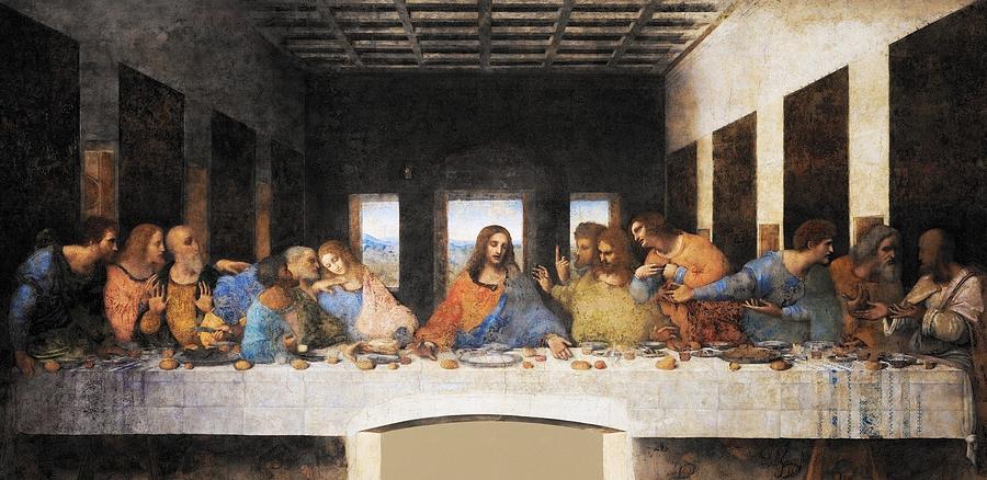 The Last Supper Painting by Leonardo da Vinci